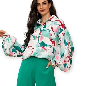 Elegant Multicolor Blouse